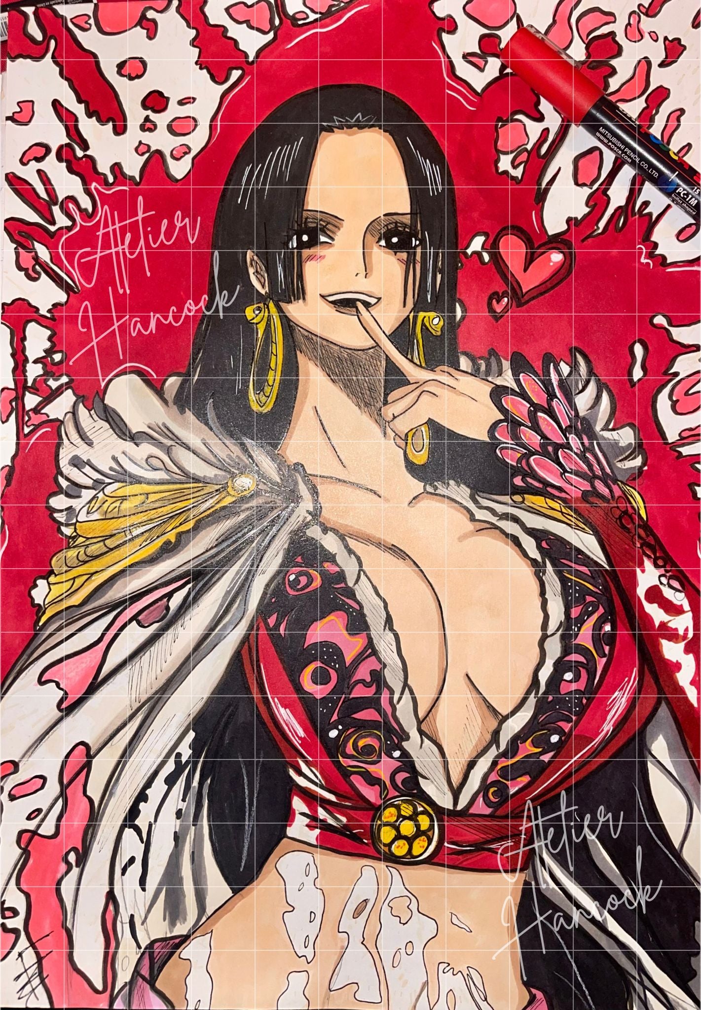 Poster Hancock ( One Pièce ) 100% Made-In-France