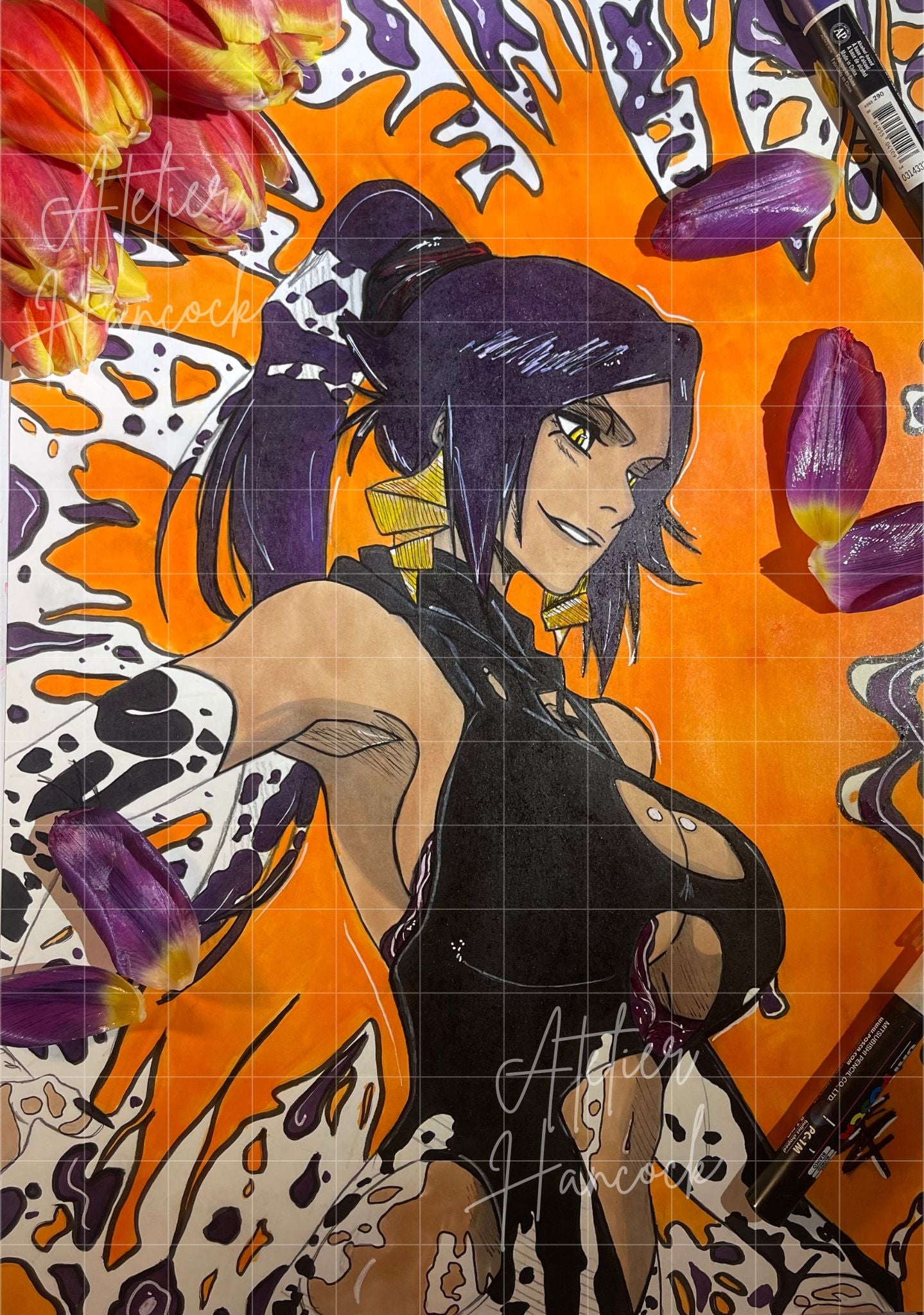 Poster Yoruichi 100% Made-In-France