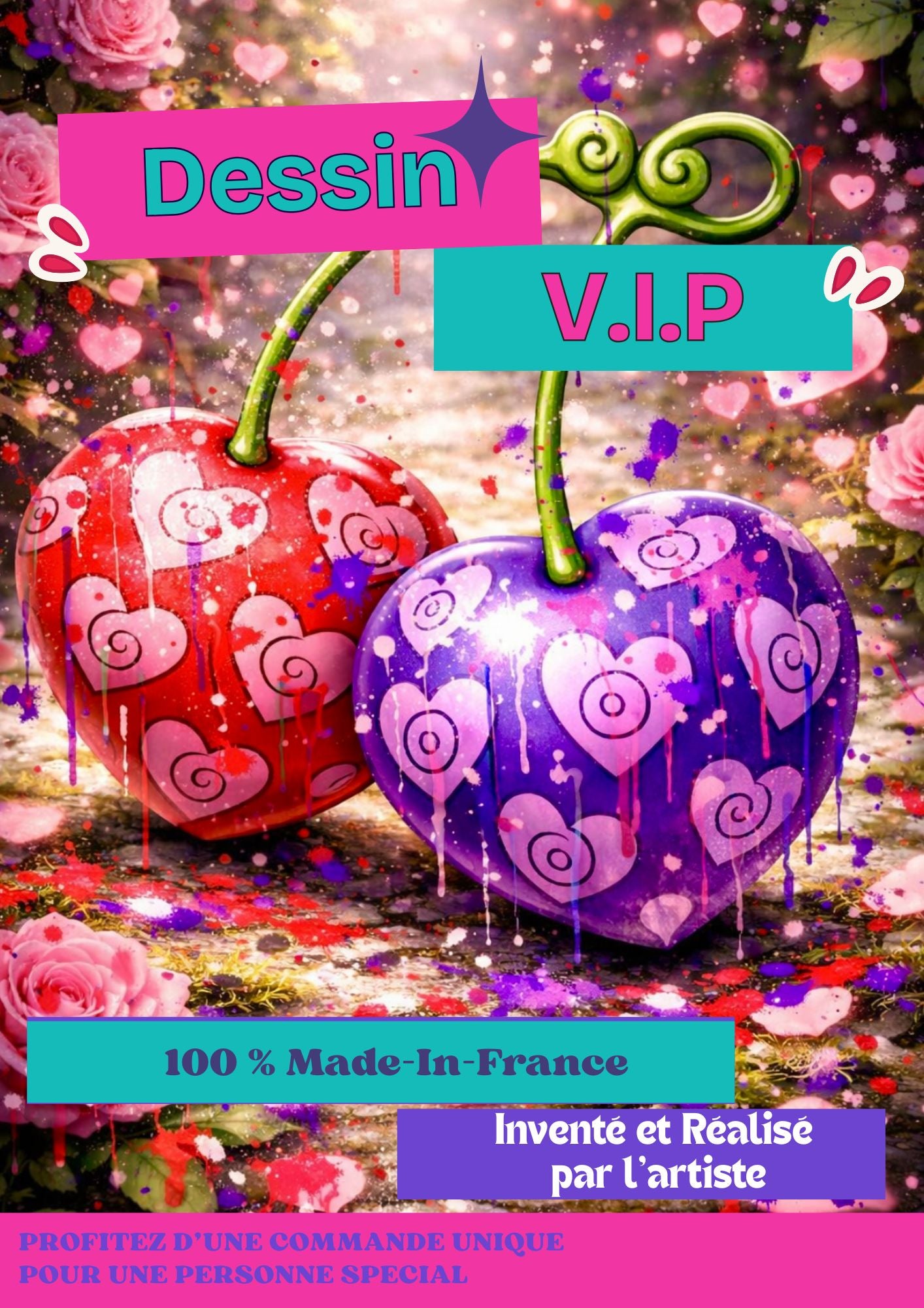 Dessin V.I.P (pour 1 personnage )