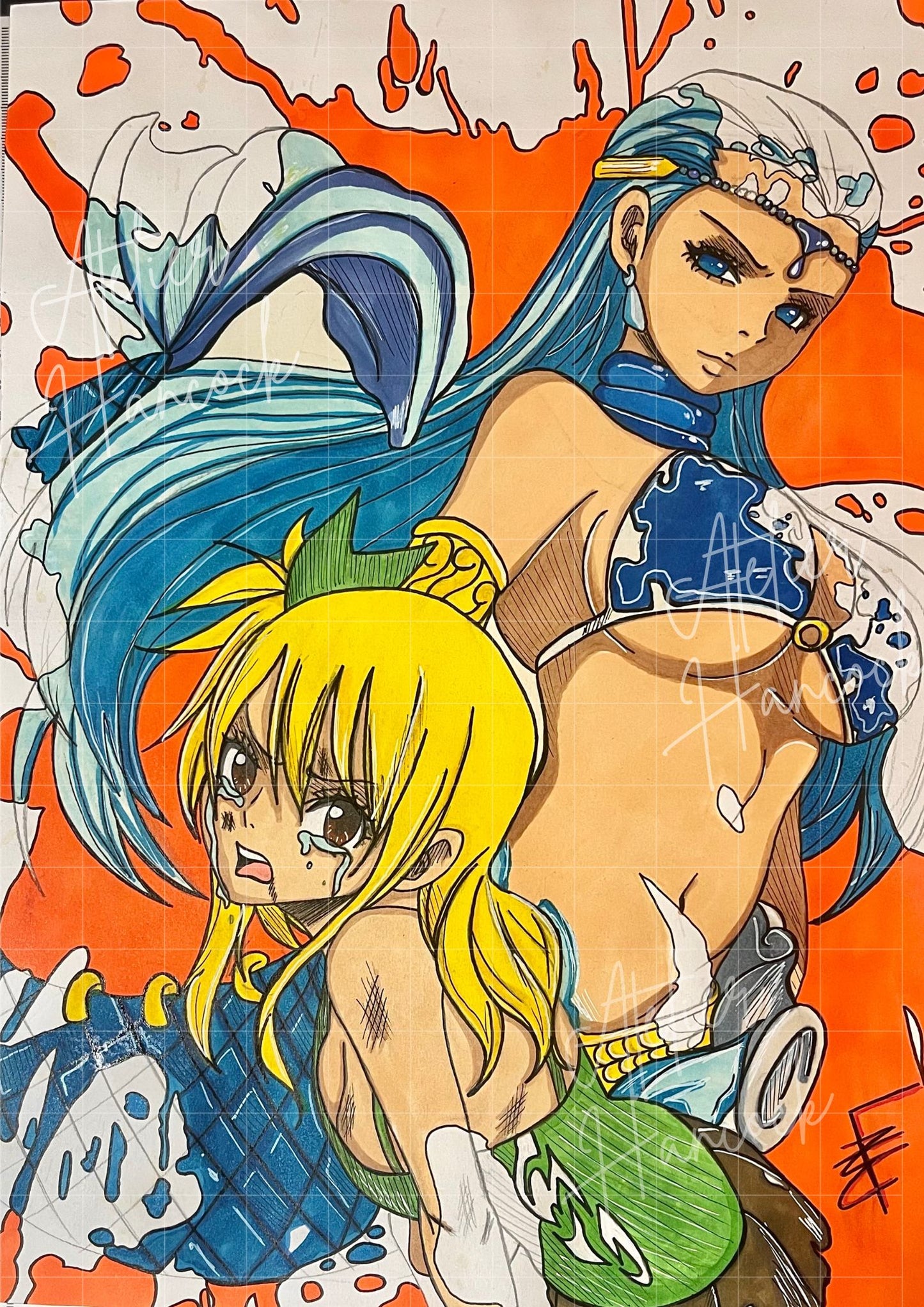 Poster Lucy & Aquarius 100% Made-In-France