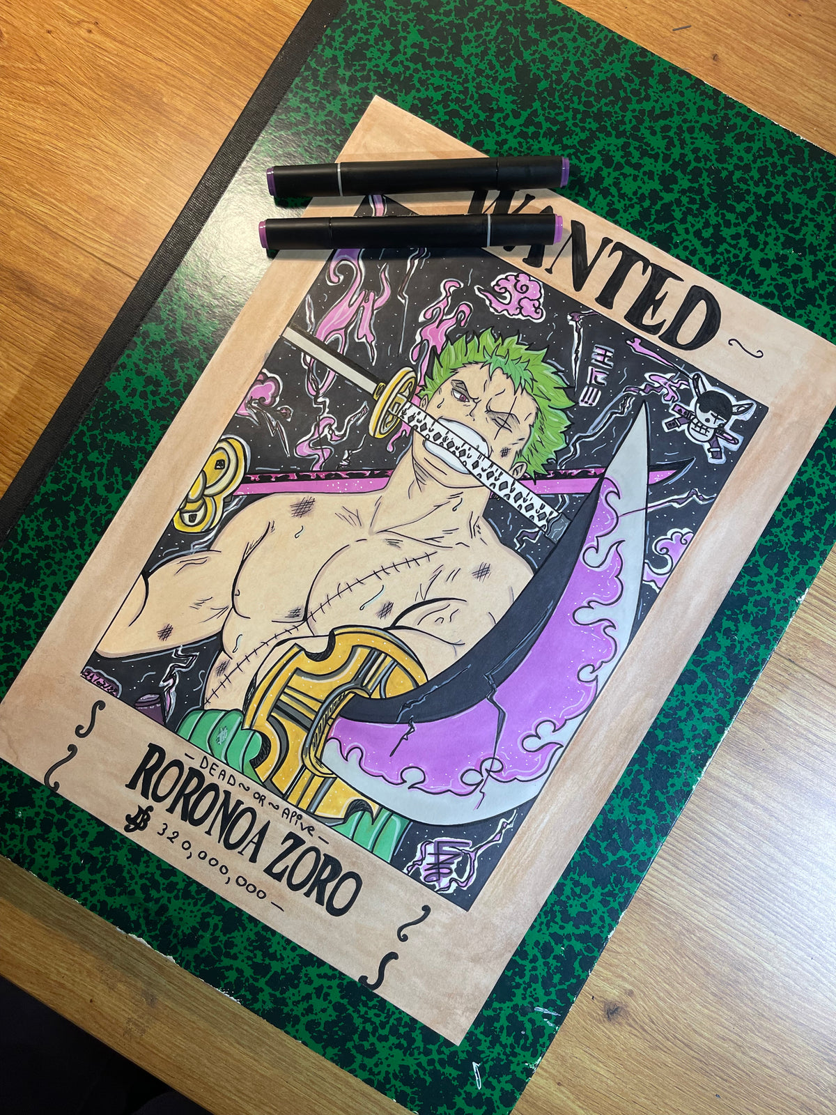 Poster Roronoa Zoro 100% Made-In-France