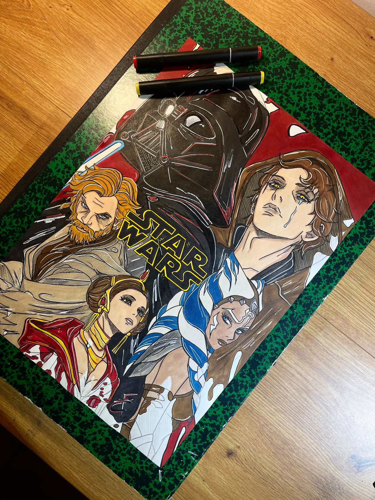 Poster Star Wars manga 100% Made-In-France
