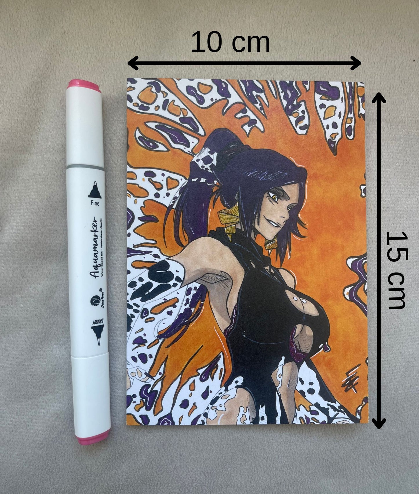 Petite Carte Yoruichi 100% Made-In-France