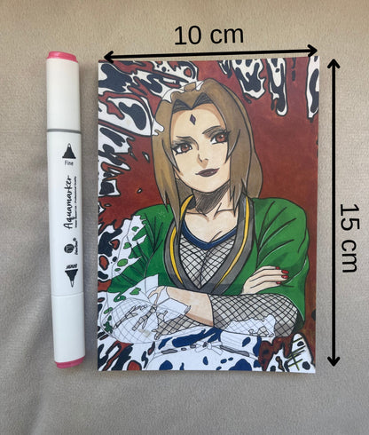 Petite Carte Tsunade 100% Made-In-France