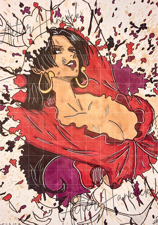 Poster Boa Hancock 100% Made-In-France