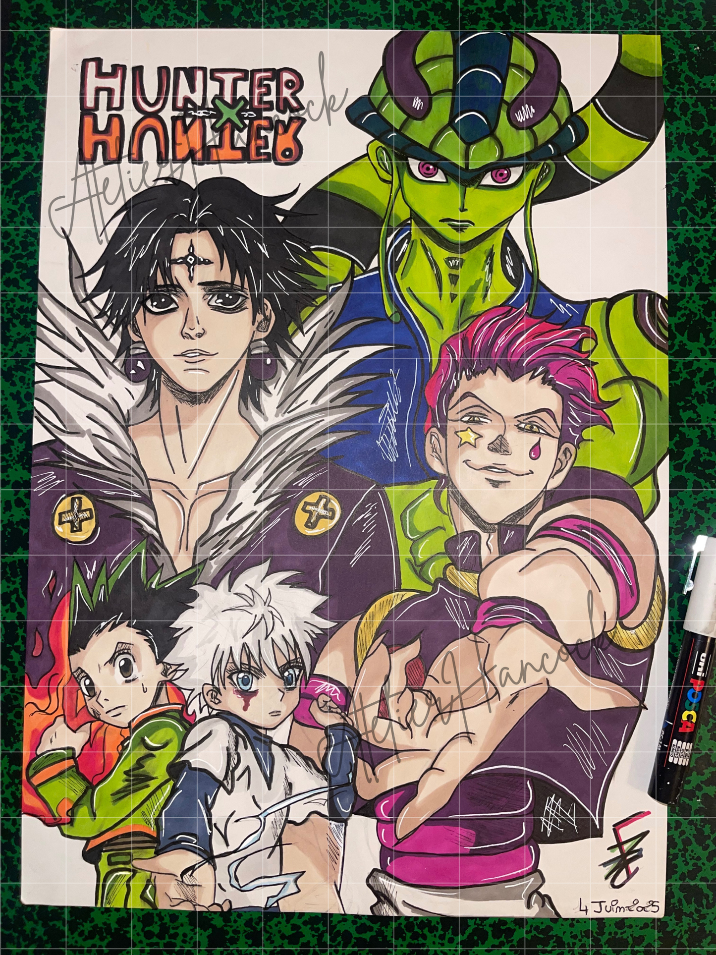 Poster Hunter X Hunter - 100% Made-In-France