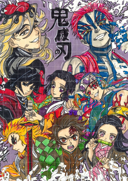 Poster Demon Slayer 100% Made-In-France