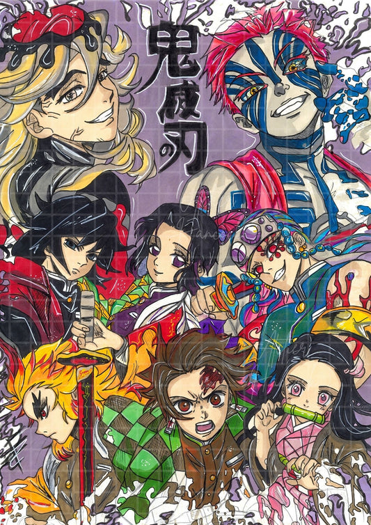 Poster Demon Slayer 100% Made-In-France