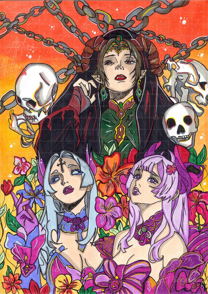 Poster “ La vie et la mort “ 100% Made-In-France