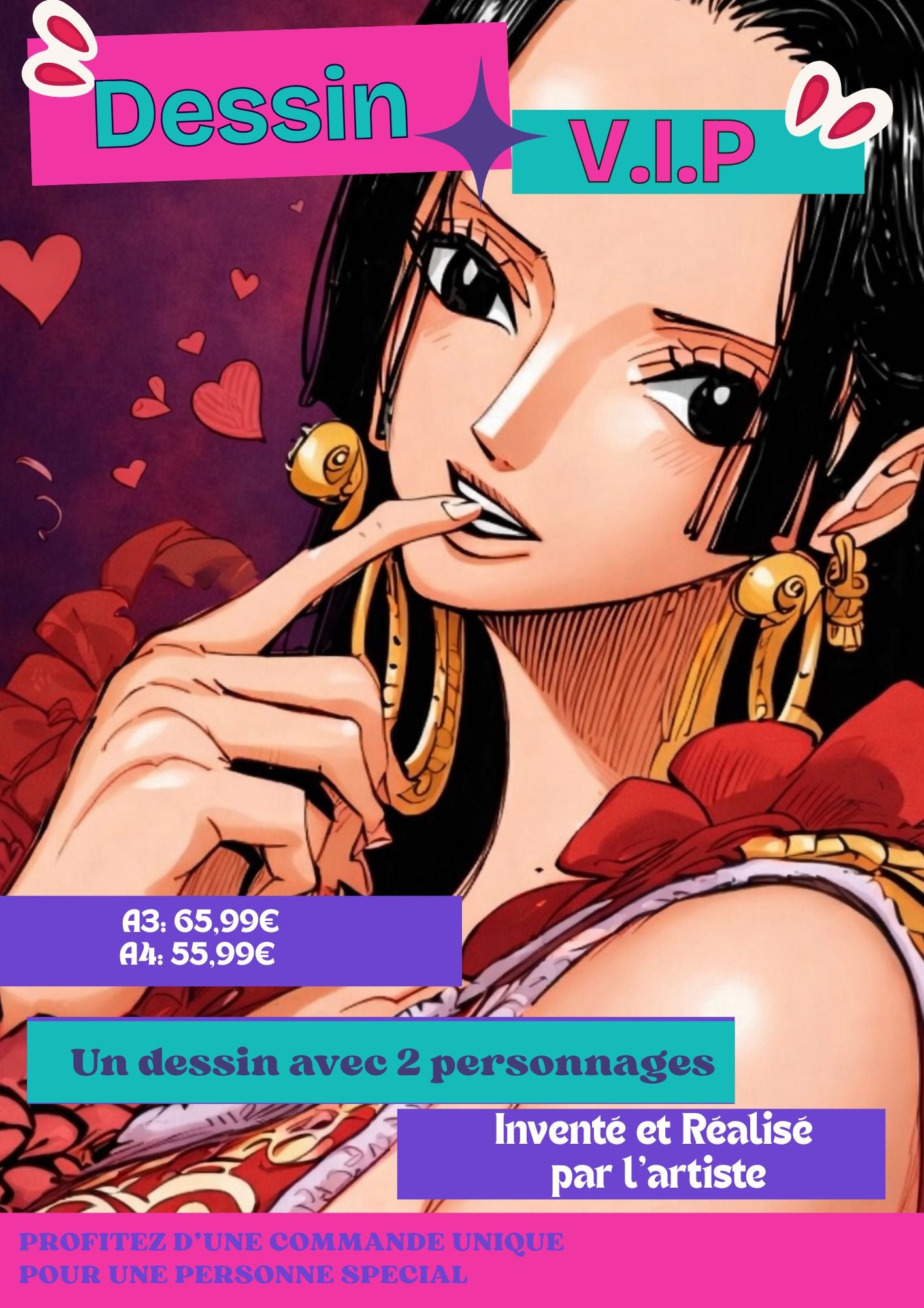 Dessin VIP ( pour 2 personnages )