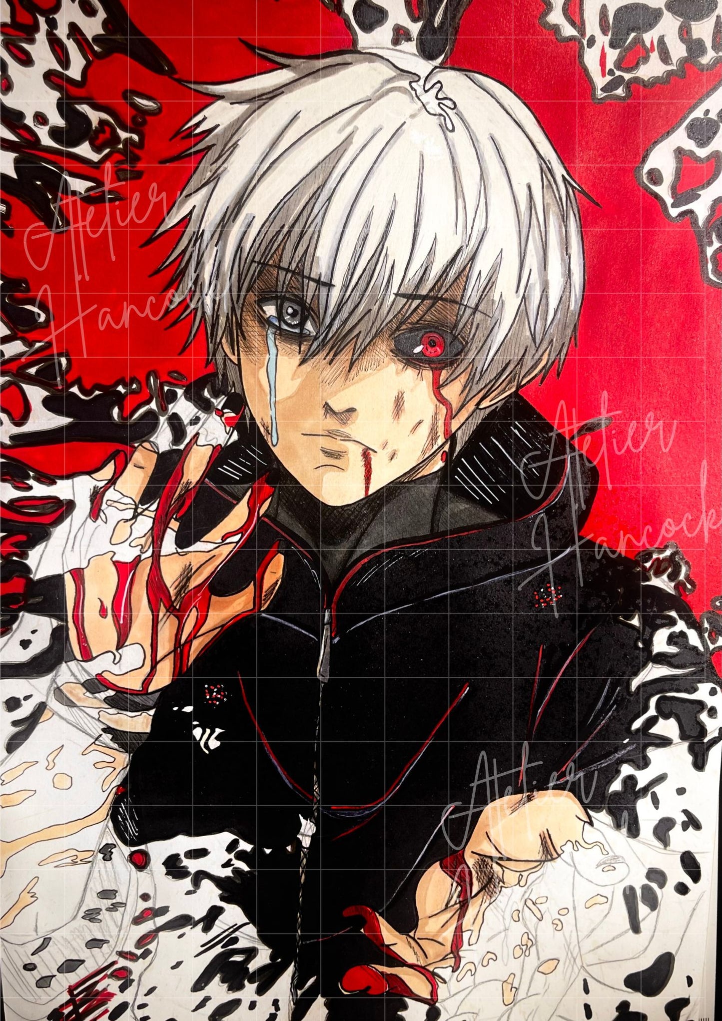 Poster Ken Kaneki 100% Made-In-France