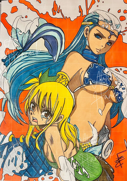 Poster Lucy & Aquarius 100% Made-In-France