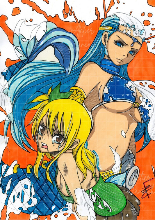 Poster Lucy & Aquarius 100% Made-In-France