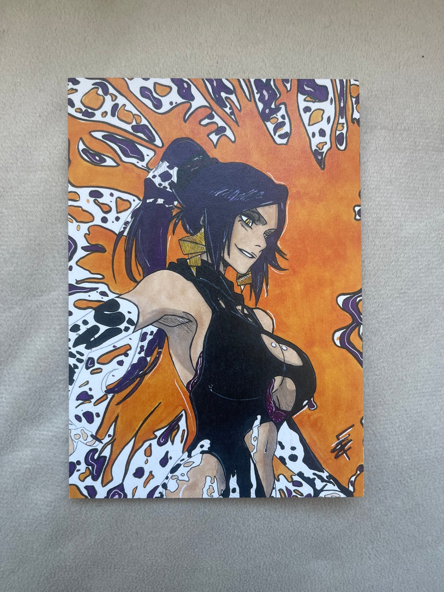 Petite Carte Yoruichi 100% Made-In-France