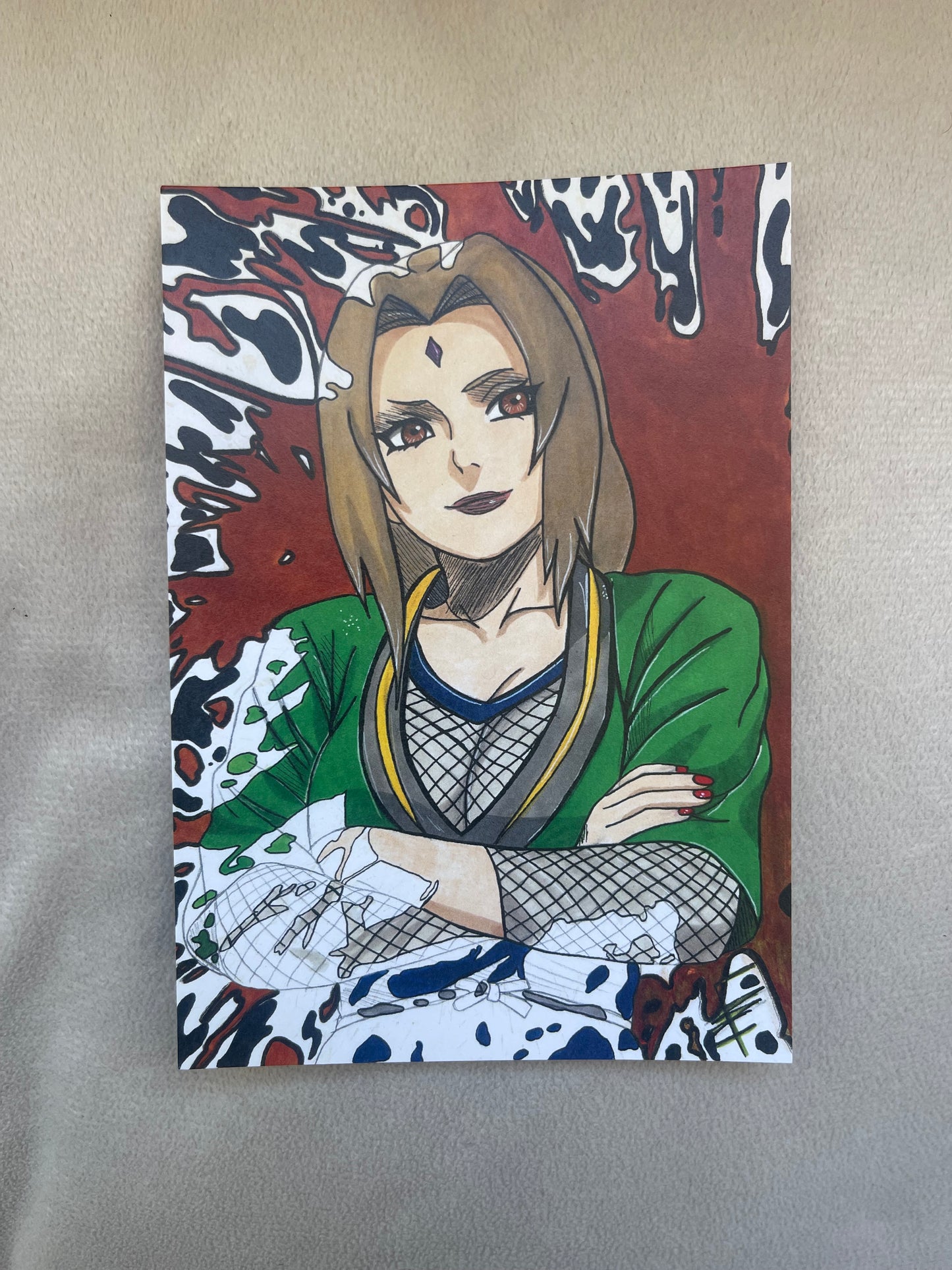 Petite Carte Tsunade 100% Made-In-France