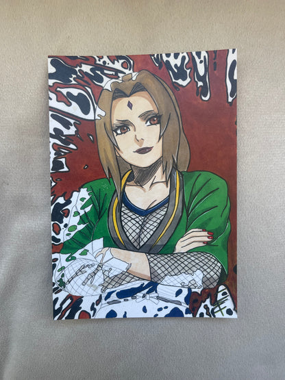Petite Carte Tsunade 100% Made-In-France