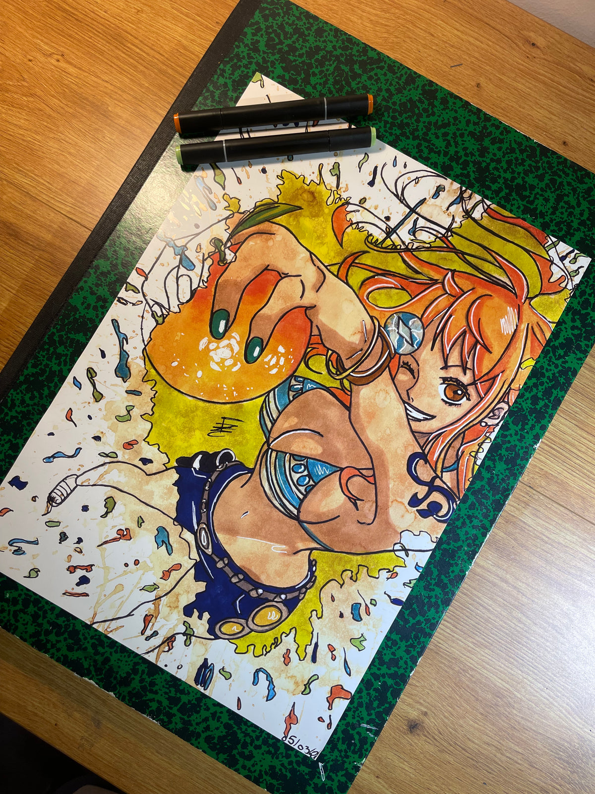 Poster Nami One Piece 100% Made-In-France