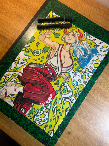 Poster Yamato ( One Piece ) 100% Made-In-France