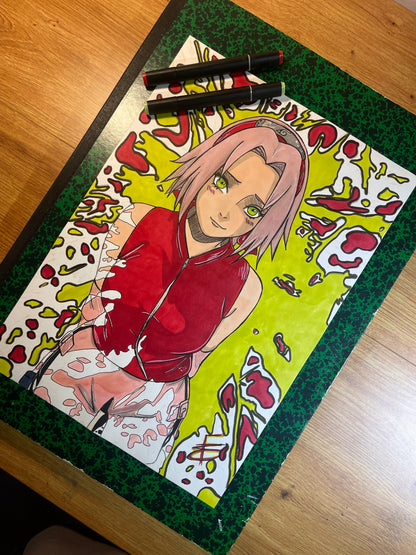 Poster Sakura 100% Made-In-France