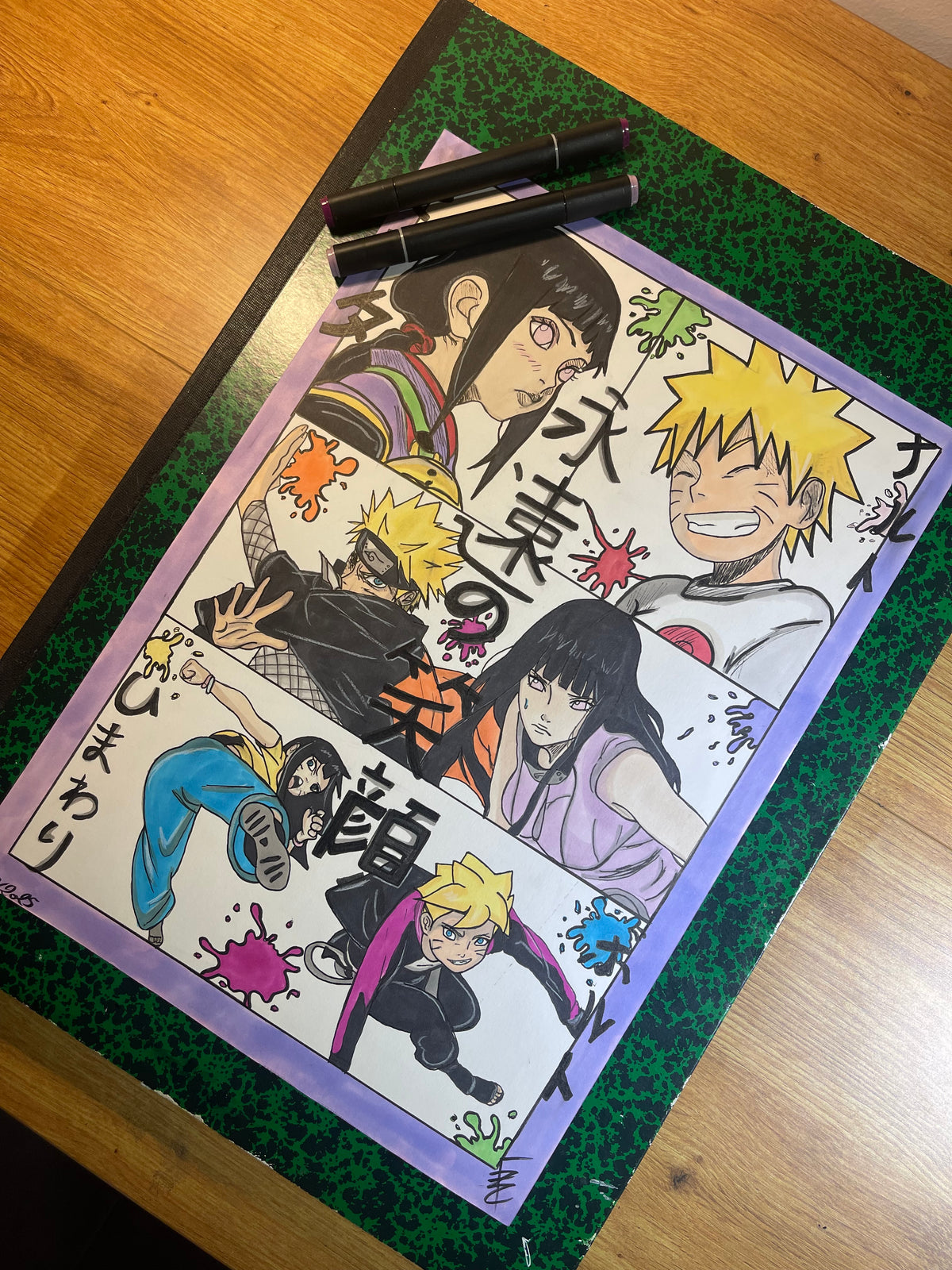 Poster Naruto & Hinata 100% Made-In-France